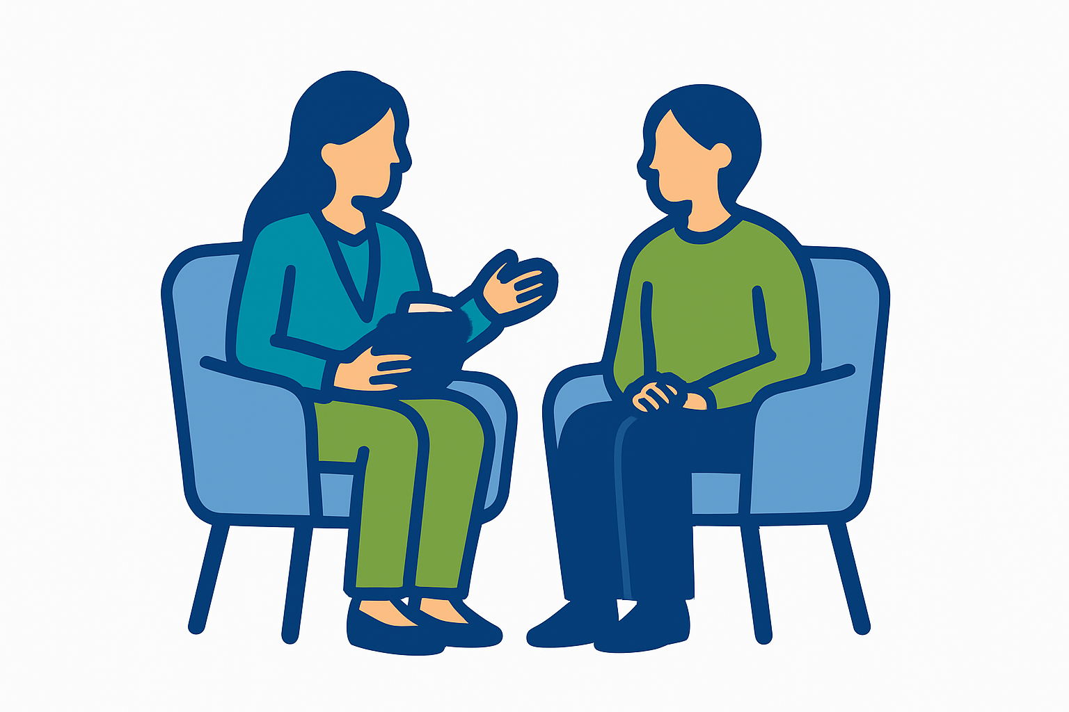 1:1 Therapy Illustration